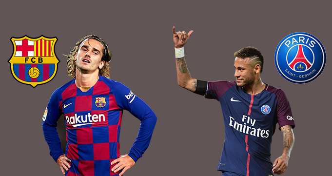 Griezmann Barter Neymar Opsi Rencana Barcelona